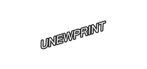 UNEWPRINT数码标志logo设计,品牌设计vi策划