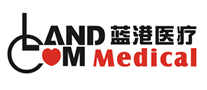 蓝港LANDCOM医疗器械标志logo设计,品牌设计vi策划