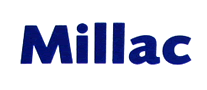 Millac蓝米吉奶油标志logo设计,品牌设计vi策划