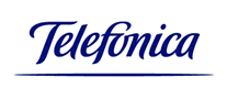Telefonica互联网标志logo设计,品牌设计vi策划