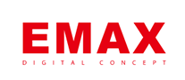 宜美EMAX智能家居标志logo设计,品牌设计vi策划