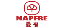 MAPFRE曼福保险标志logo设计,品牌设计vi策划