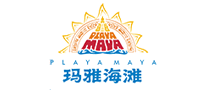 玛雅海滩主题公园标志logo设计,品牌设计vi策划