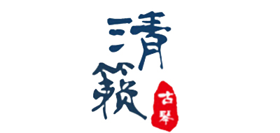 清籁古琴标志logo设计,品牌设计vi策划