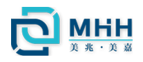 MHH美兆体检中心标志logo设计,品牌设计vi策划