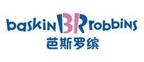 BaskinRobbins芭斯罗缤冰淇淋机标志logo设计,品牌设计vi策划