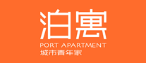 泊寓房产中介二手房标志logo设计,品牌设计vi策划