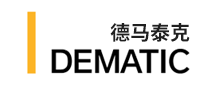 DEMATIC德马泰克物流装备标志logo设计,品牌设计vi策划