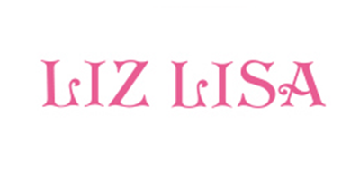 LIZLISA长袖连衣裙标志logo设计,品牌设计vi策划