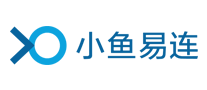 小鱼易连办公设备标志logo设计,品牌设计vi策划