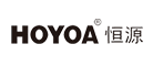 HOYOA恒源电动车充电器标志logo设计,品牌设计vi策划