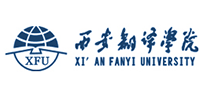 西安翻译学院XFU生活服务标志logo设计,品牌设计vi策划