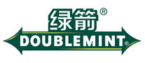 DOUBLEMINT绿箭口香糖标志logo设计,品牌设计vi策划