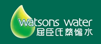 屈臣氏watsons water饮用水标志logo设计,品牌设计vi策划