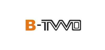 B－TWO数码标志logo设计,品牌设计vi策划