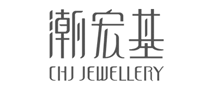 CHJJEWELLERY潮宏基珠宝首饰标志logo设计,品牌设计vi策划