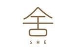 SHè舍logo設計含義,品牌vi設計介紹