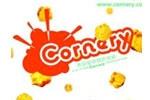 Cornery爆米花画廊logo设计含义,品牌vi设计介绍