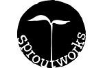 sproutworks豆苗工坊logo设计含义,品牌vi设计介绍
