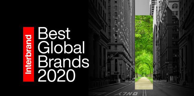 Interbrand2020年全球最佳品牌排行榜