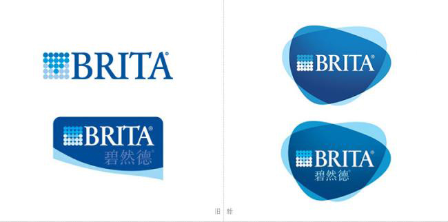 飲用水凈化企業(yè) 碧然德(BRITA)集團(tuán)更LOGO設(shè)計(jì)含義