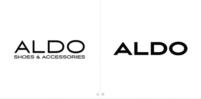 知名女鞋品牌 奧爾多(Aldo)優(yōu)化品牌LOGO設(shè)計(jì)含義，字體更粗更厚重