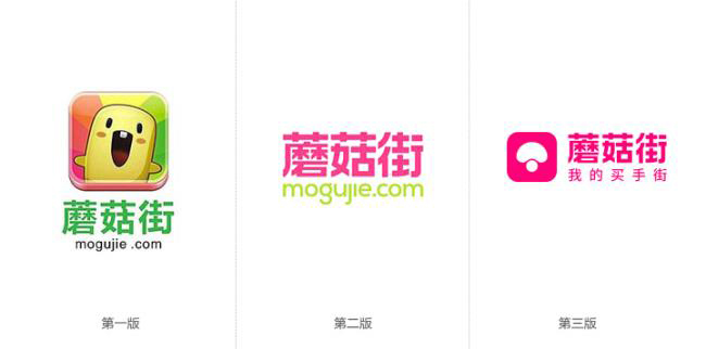 女性電商社交平臺”蘑菇街”LOGO設(shè)計含義