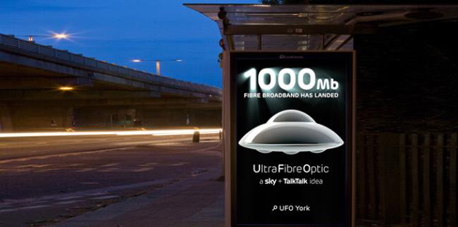 英国光纤宽带品牌Ultra Fibre Optic形象标识