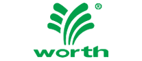 沃施WORTH割草机标志logo设计,品牌设计vi策划