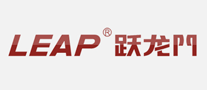 跃龙门LEAP防盗门标志logo设计,品牌设计vi策划