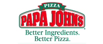 PapaJohns棒约翰披萨标志logo设计