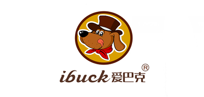 爱巴克IBUCK斜挎包标志logo设计