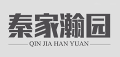 秦家瀚园时钟标志logo设计,品牌设计vi策划