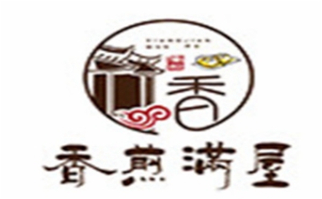 香煎满屋生煎包生煎标志logo设计