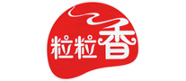 粒粒香烧烤配料标志logo设计