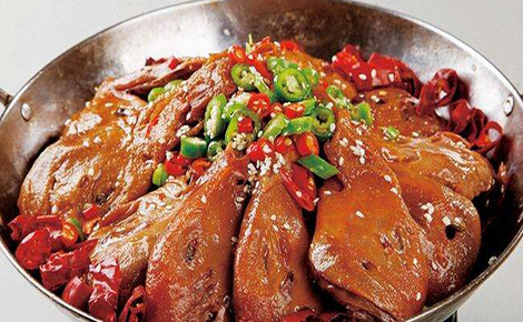一品渝香干锅鸭头