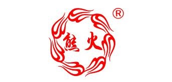 熊火帐篷标志logo设计,品牌设计vi策划