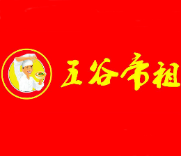 尚品五谷帝祖鱼粉面食标志logo设计