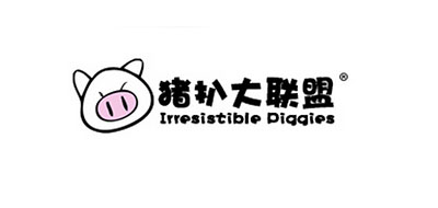 猪扒大联盟毛绒玩具标志logo设计