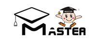 硕士MASTER童车童床标志logo设计