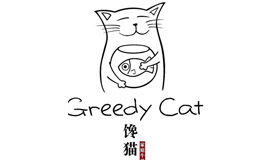 馋猫拉面餐饮行业标志logo设计