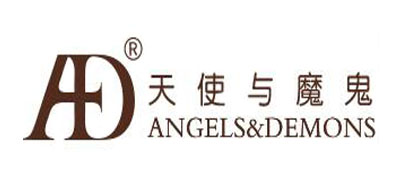 天使与魔鬼面膜标志logo设计