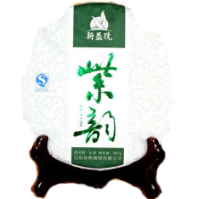 紫韵茶叶绿茶标志logo设计