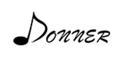 唐农DONNER民谣吉他标志logo设计
