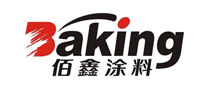 佰鑫涂料BaKing建筑涂料标志logo设计,品牌设计vi策划