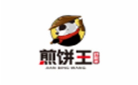 妙粮家煎饼王煎饼标志logo设计
