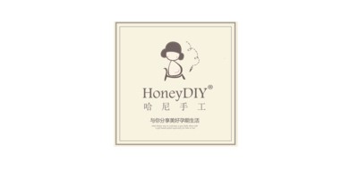 HONEYDIY口罩标志logo设计