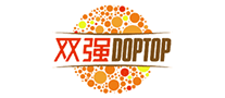 双强DOPTOP豆制品标志logo设计