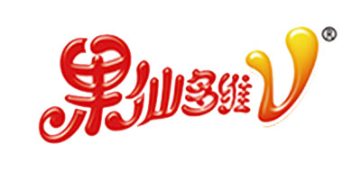 果仙多维 V益生菌标志logo设计