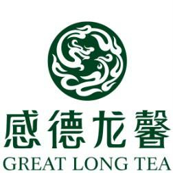 感德龙馨绿茶标志logo设计